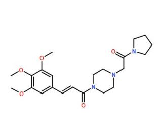 Cinepazide (CAS 23887-46-9) - chemical structure image