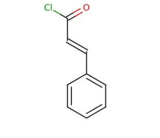 Cinnamoyl chloride (CAS 102-92-1) - chemical structure image