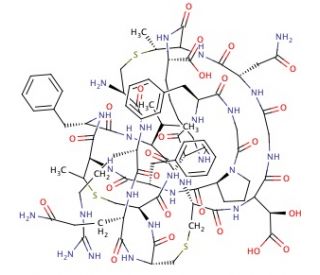 Cinnamycin (CAS 110655-58-8) - chemical structure image