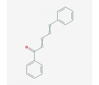 Cinnamylideneacetophenone (CAS 614-57-3) - chemical structure image