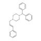 Cinnarizine (CAS 298-57-7) - chemical structure image