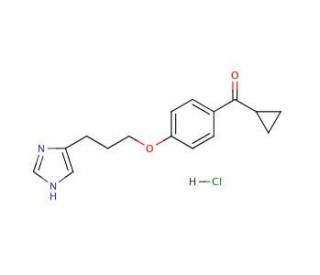 Ciproxifan hydrochloride (CAS 1049741-81-2) - chemical structure image