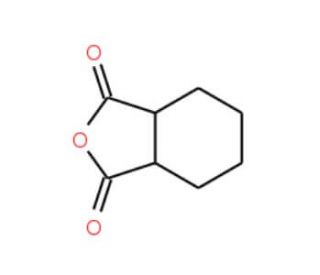 cis-1,2-Cyclohexanedicarboxylic anhydride (CAS 13149-00-3) - chemical structure image
