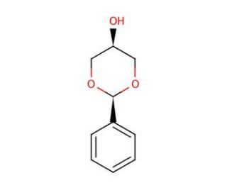 cis-1,3-O-Benzylideneglycerol (CAS 4141-19-9) - chemical structure image
