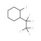 cis-1-Iodo-2-(pentafluoroethyl)cyclohexane (CAS 38787-68-7) - chemical structure image