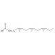 cis-10,13,16-Nonadecatrienoic acid (CAS 19934-77-1) - chemical structure image