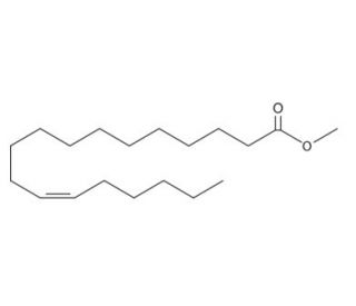 cis-12-Octadecenoic Acid methyl ester (CAS 2733-86-0) - chemical structure image