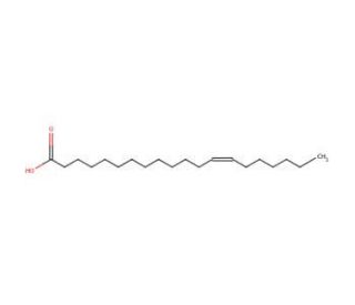 cis-13-Eicosenoic acid (CAS 17735-94-3) - chemical structure image