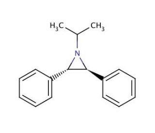 cis-2,3-Diphenyl-1-propylaziridine (CAS 314062-46-9) - chemical structure image