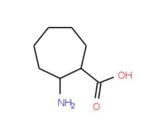 Cis-2-Amino-cycloheptanecarboxylic acid (CAS 42418-83-7) - chemical structure image
