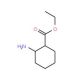 cis-2-Amino-cyclohexanecarboxylic acid ethyl ester (CAS 1436-60-8) - chemical structure image