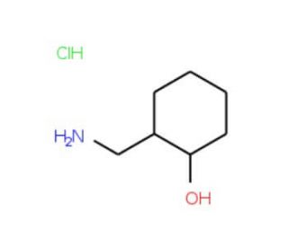 cis-2-Aminomethyl-cyclohexanol hydrochloride (CAS 24947-68-0) - chemical structure image