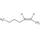 cis-2-Heptene (CAS 6443-92-1) - chemical structure image