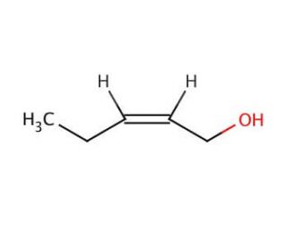 cis-2-Penten-1-ol (CAS 1576-95-0) - chemical structure image