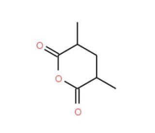 cis-3,5-Dimethyldihydro-2H-pyran-2,6(3H)-dione - chemical structure image