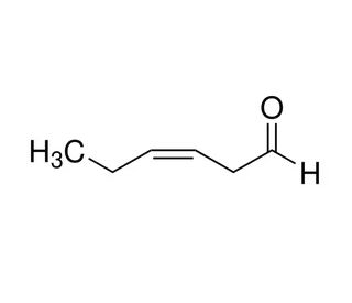 cis-3-Hexenal (CAS 6789-80-6) - chemical structure image