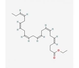 cis-4,7,10,13,16,19-Docosahexaenoic acid ethyl ester (CAS 84494-72-4) - chemical structure image