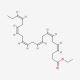 cis-4,7,10,13,16,19-Docosahexaenoic acid ethyl ester (CAS 84494-72-4) - chemical structure image