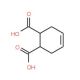 cis-4-Cyclohexene-1,2-dicarboxylic acid (CAS 2305-26-2) - chemical structure image