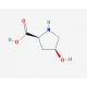 cis-4-Hydroxy-L-proline (CAS 618-27-9) - chemical structure image