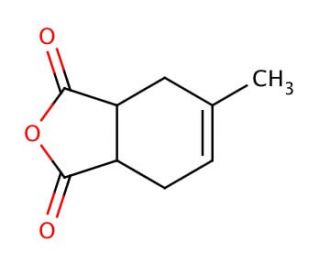 cis-4-Methyl-1,2-3,6-tetrahydrophthalic Anhydride - chemical structure image
