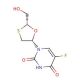 cis 5-Fluoro-1-[2-(hydroxymethyl)-1,3-oxathiolan-5-yl]-2,4(1H,3H)- pyrimidinedione (CAS 145986-11-4) - chemical structure ima