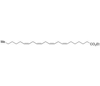 cis-7,10,13,16-Docosatetraenoic Acid Ethyl Ester (CAS 142828-41-9) - chemical structure image