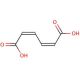 cis,cis-Muconic acid (CAS 1119-72-8) - chemical structure image