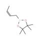 cis-Crotylboronic acid pinacol ester (CAS 69611-01-4) - chemical structure image