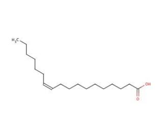 cis-Vaccenic acid (CAS 506-17-2) - chemical structure image