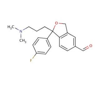 Citalopram Carboxaldehyde (CAS 227954-87-2) - chemical structure image