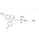 Citalopram N-Oxide Hydrochloride (CAS 62498-71-9) - chemical structure image
