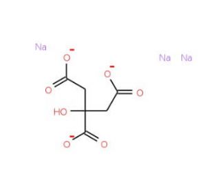 Citrate Concentrated Solution (CAS 68-04-2) - chemical structure image