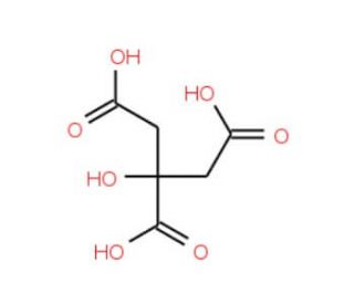 Citric acid-<sup>13</sup>C<sub>6</sub> (CAS 287389-42-8) - chemical structure image