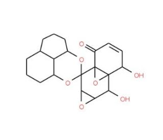 Cladospirone bisepoxide (CAS 155866-40-3) - chemical structure image