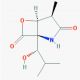 clasto-Lactacystin β-lactone (CAS 155975-72-7) - chemical structure image