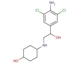 Clencyclohexerol (CAS 157877-79-7) - chemical structure image