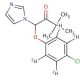 Climbazole-d4 (CAS 1185117-79-6) - chemical structure image
