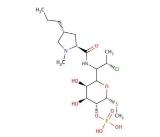 Clindamycin Phosphate (U-28508E) (CAS 24729-96-2) - chemical structure image