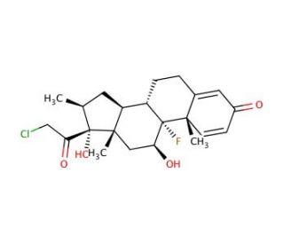 Clobetasol - chemical structure image