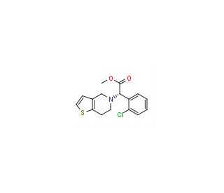 Clopidogrel (CAS 113665-84-2) - chemical structure image