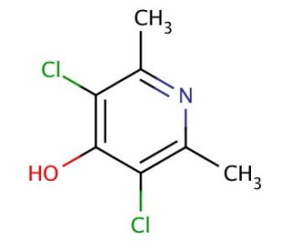 Clopidol (CAS 2971-90-6) - chemical structure image