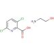 Clopyralid (2-hydroxyethyl)ammonium (CAS 57754-85-5) - chemical structure image