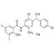 Closantel sodium (CAS 61438-64-0) - chemical structure image