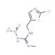 Clothianidin (CAS 210880-92-5) - chemical structure image