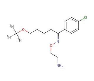 Clovoxamine-d3 - chemical structure image