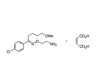 Clovoxamine Maleate Salt (E/Z-Mixture) - chemical structure image