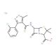 Cloxacillin sodium salt (CAS 642-78-4) - chemical structure image