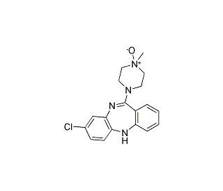 Clozapine N-oxide Methanol Adduct (CAS 34233-69-7) - chemical structure image