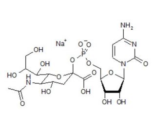 CMP-Sialic Acid, Monosodium Salt (CAS 3063-71-6) - chemical structure image